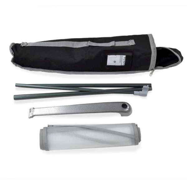 Literature Display Rack - Brochure Holder with Soft Carrying Case