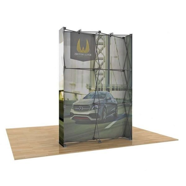 Pop up trade show Display Star Fabric 5 ft. x 7.5 ft.