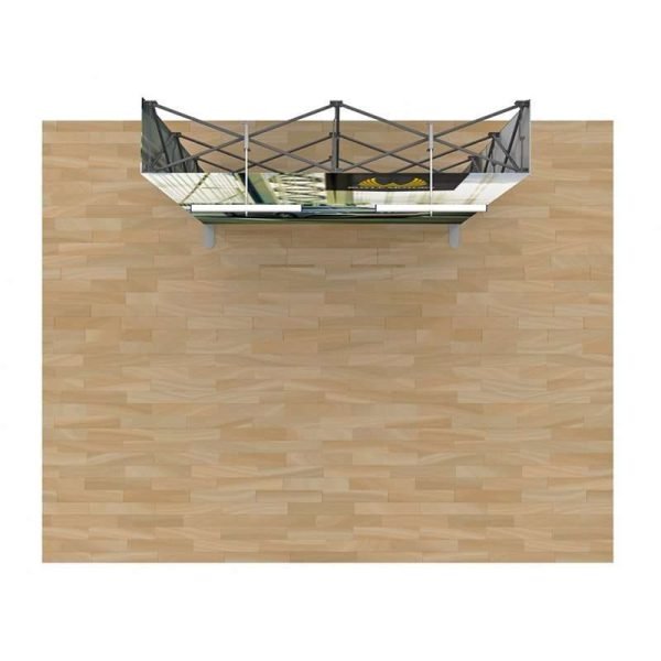 Pop up trade show Display Star Fabric 5 ft. x 7.5 ft.
