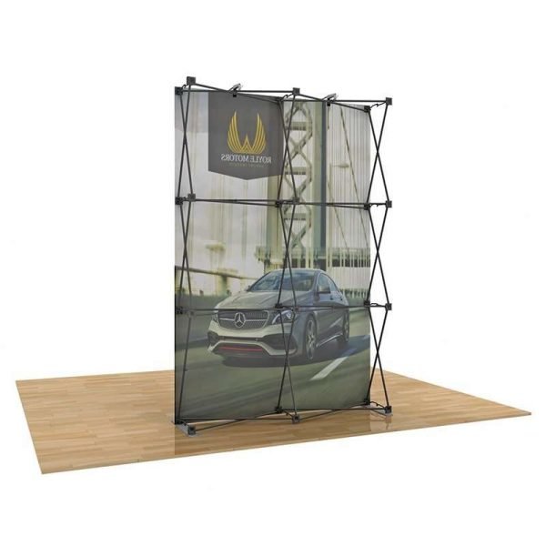 Pop up trade show Display Star Fabric 5 ft. x 7.5 ft.