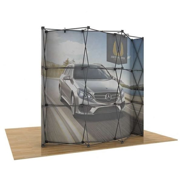 Fabric pop-up display 8ft. StarFabric