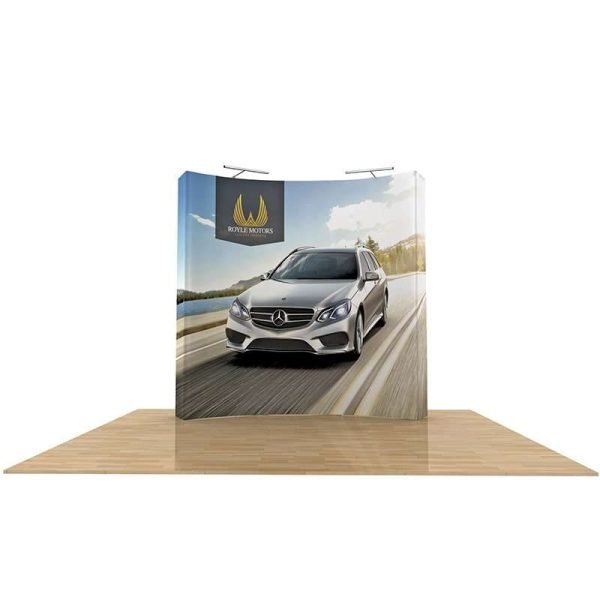 Fabric pop-up display 8ft. StarFabric