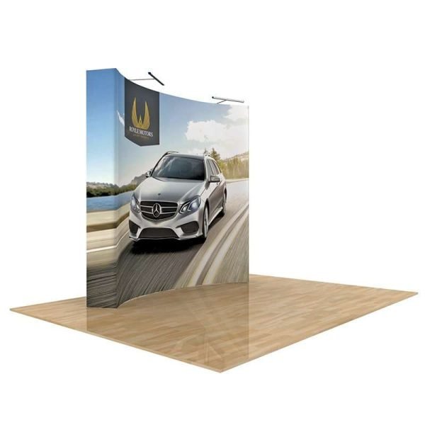 Fabric pop-up display 8ft. StarFabric
