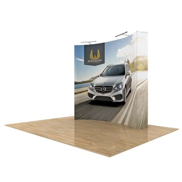 Fabric pop-up display 8ft. StarFabric
