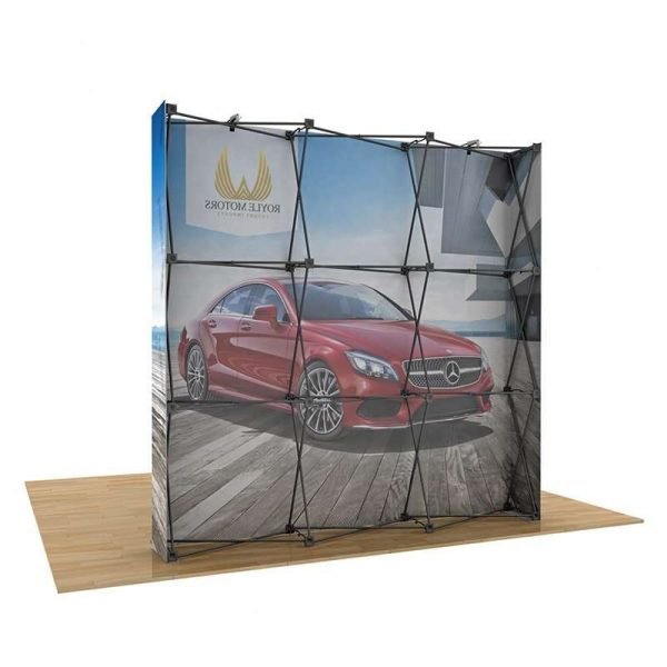 Fabric pop-up display 8ft. StarFabric