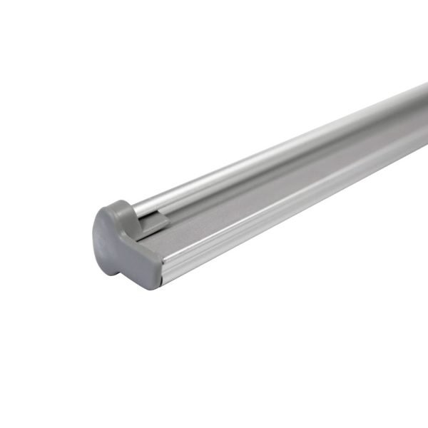 24" Retractable Banner Stand SilverStep