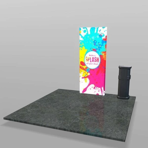 tigerbright super bright backlit trade show display