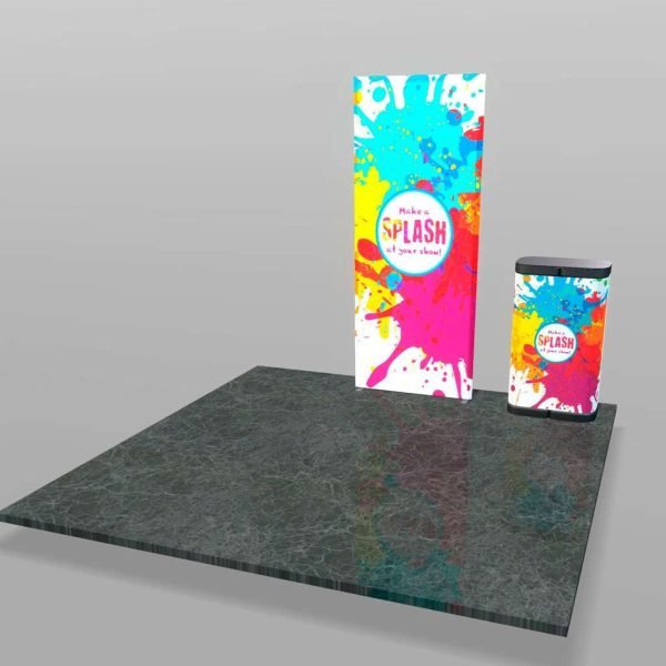 tigerbright super bright backlit trade show display