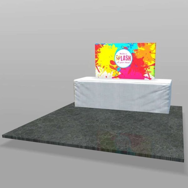 Sleek and Simple: TigerBright Tension Fabric Tabletop Displays
