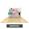10' Tube Curved Trade Show Displays Wave