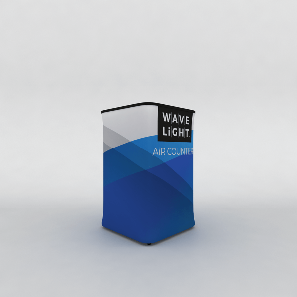 WaveLight Air Backlit - Inflatable Square Trade show Counter