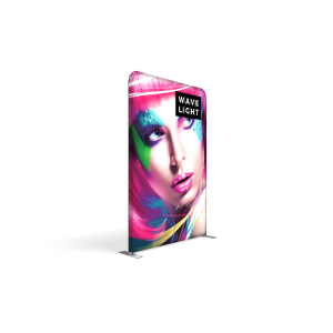 wavelight backlit trade show displays