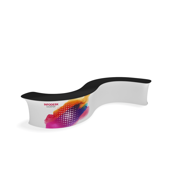 Trade show reception desk