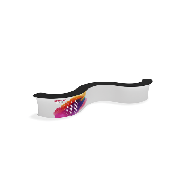 tension fabric counters for trade shows and events