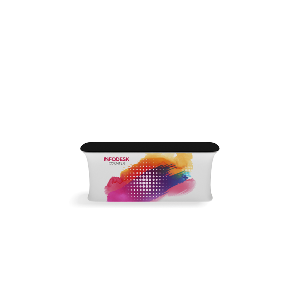 Portable trade show counter