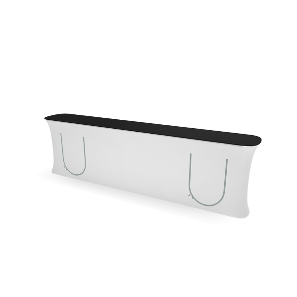 Portable podiums for trade shows