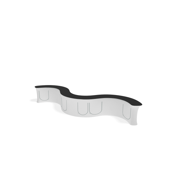 tension fabric counters for trade shows and events