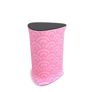 Portable podiums for trade shows