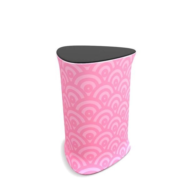 Portable podiums for trade shows