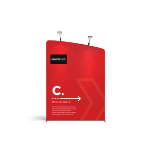 tension fabric display portable trade show booth. Build your own trade show display