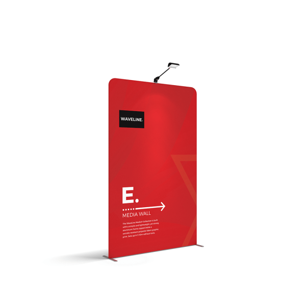 tension fabric display portable trade show booth. Build your own trade show display