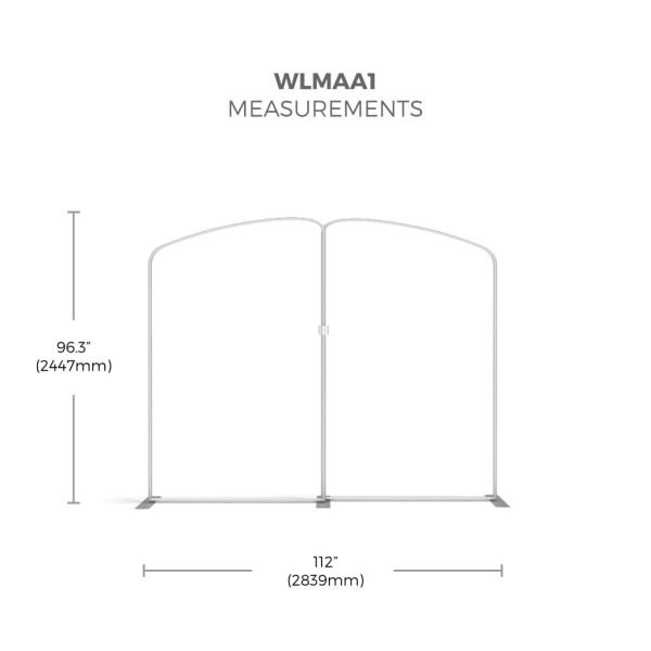 WaveLine Media High-Impact Trade Show Booths - WLMAA1-KG-01