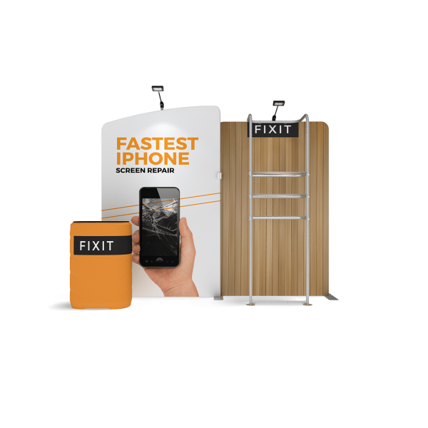 Organize Products: Display Shelving Solutions - WaveLine WLMAE1-KG-03