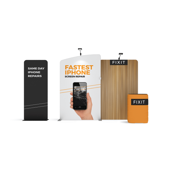 High-Impact Trade Show Booths - WaveLine WLMAE1-KG-05