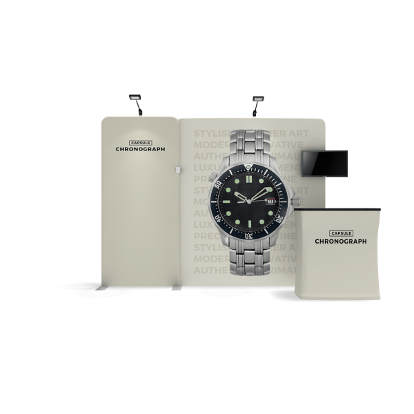 Tension Fabric Displays Designed to Shine WaveLine WLMDN-KG-02