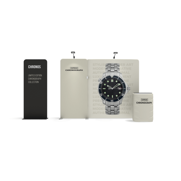 Modular trade show display kit 05 WaveLine WLMDN-KG-05