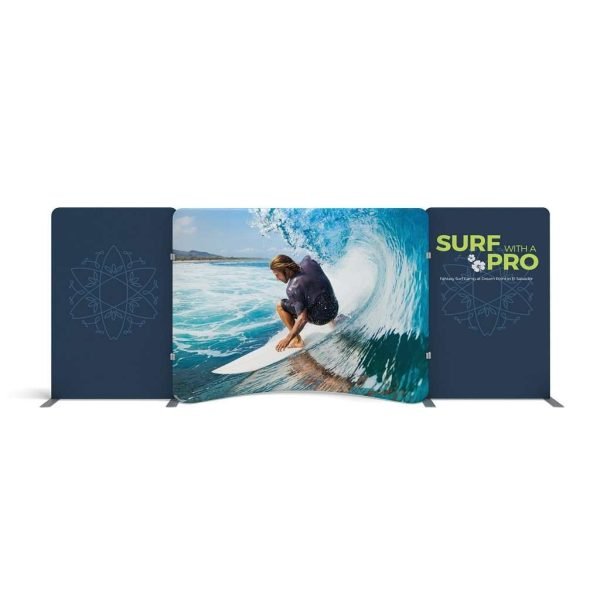 Large Trade Show Displays That Make a Statement - Kit 20ft WLMECE-KG-01