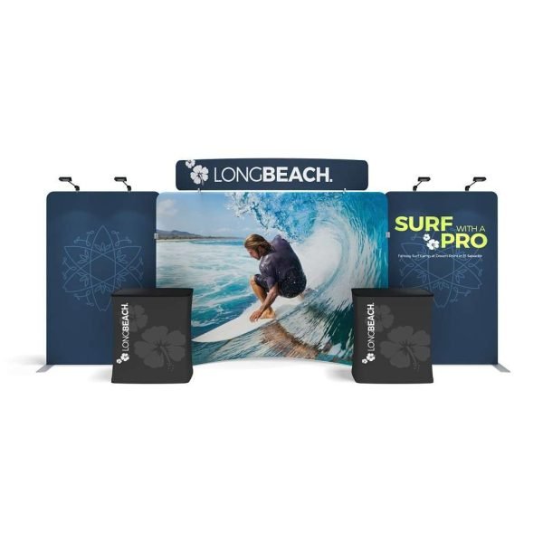 Large Trade Show Displays That Make a Statement - Kit 20ft WLMECE-KG-02