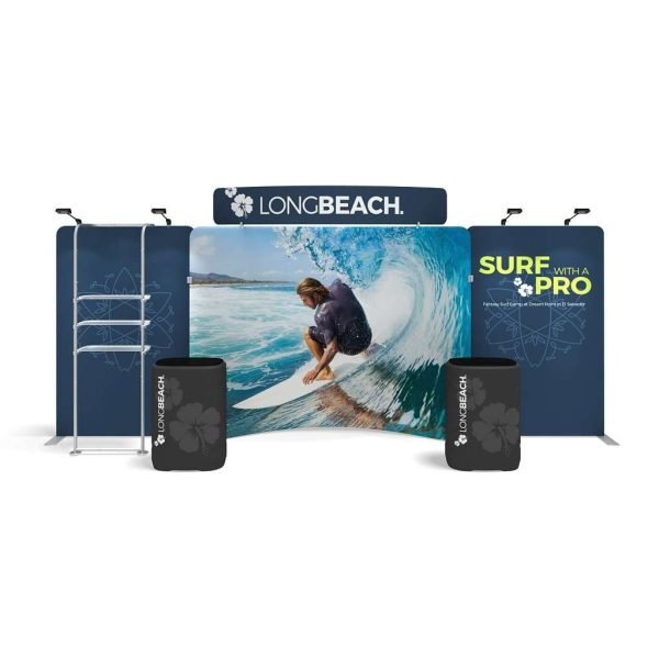 Large Trade Show Displays That Make a Statement - Kit 20ft WLMECE-KG-03