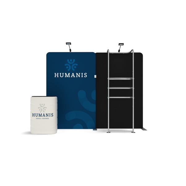 ye-Catching Display Booths WaveLine WLMEE-KG-03
