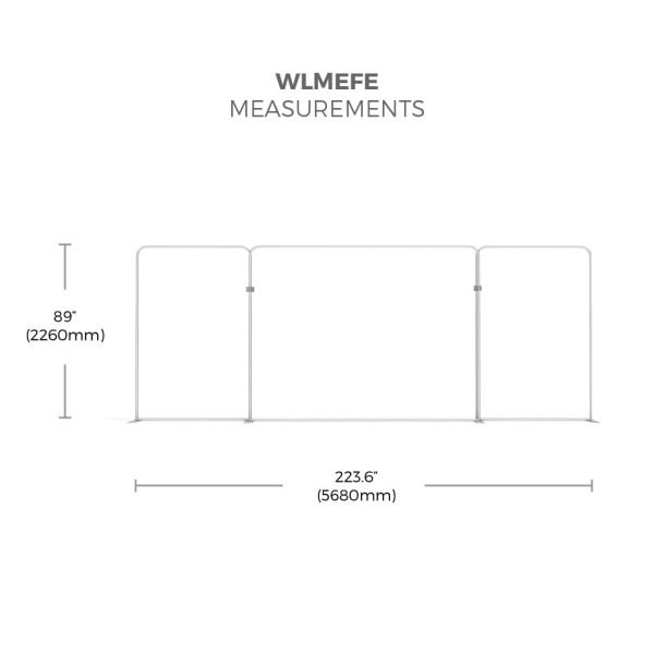 Affordable Trade Show Booth Display Ideas WLMEFE-KG-01 Kit