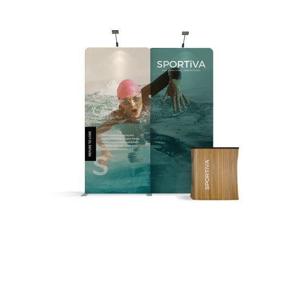 Eye-Catching Booth Display - WaveLine WLMII-KG-02
