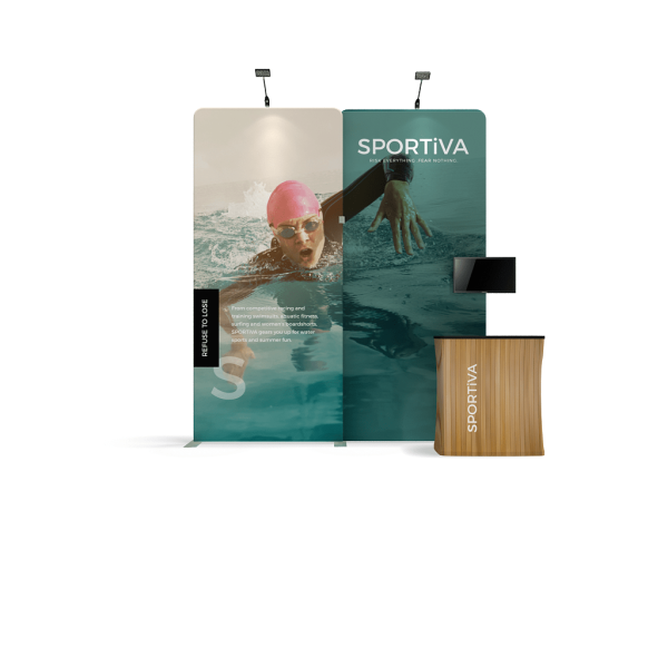 Eye-Catching Booth Display - WaveLine WLMII-KG-02