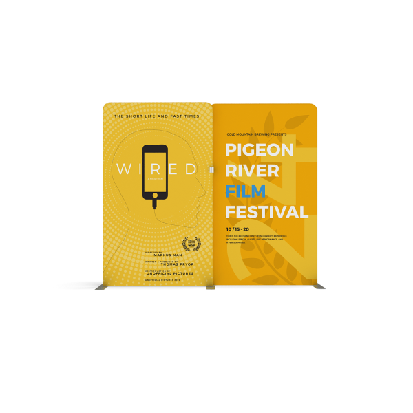 Smart Design, Smart Budget: Affordable Portable Trade Show Booths WaveLine WLMKK-KG-01
