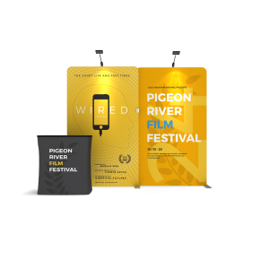 Big Impact, Compact Design: Portable Trade Show Booths WaveLine WLMKK-KG-02