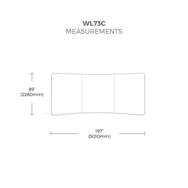 WaveLine 20ft Curve Display