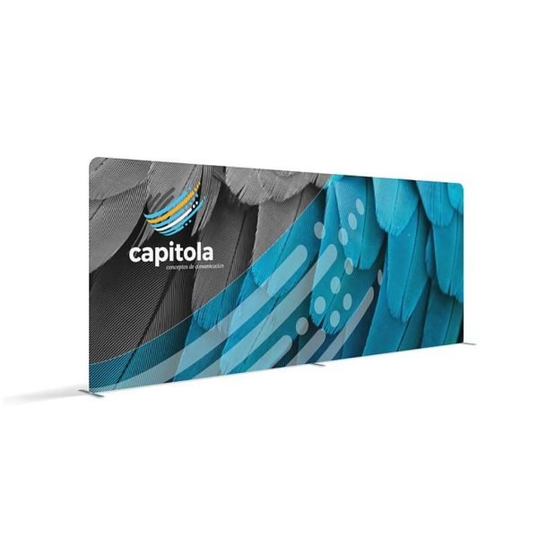 20ft Straight Portable Trade Show Display Backing