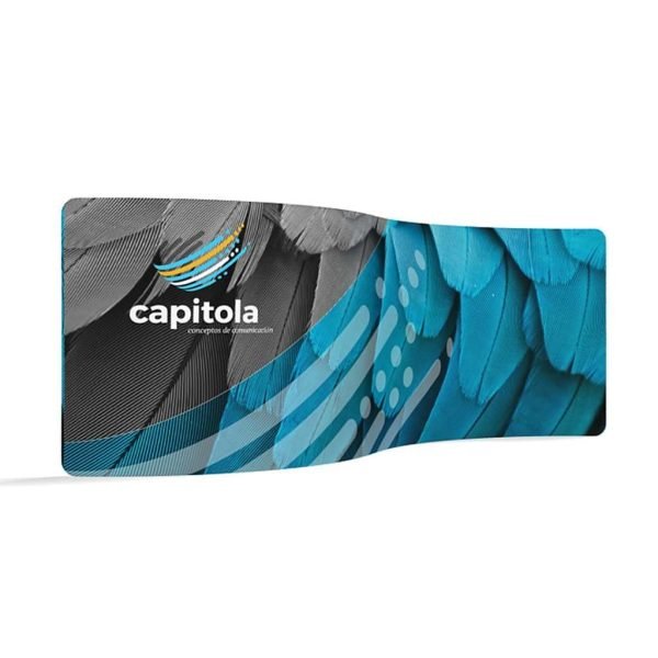 WaveLine Display 20ft S Curved Trade Show Displays for Maximum Impact