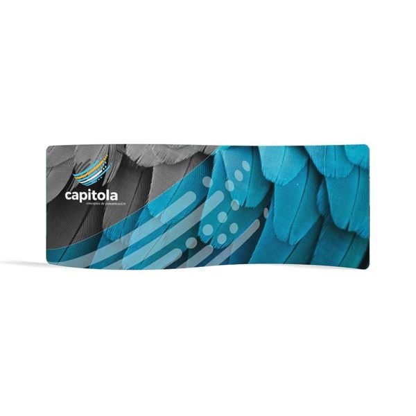 WaveLine Display 20ft S Curved Trade Show Displays for Maximum Impact